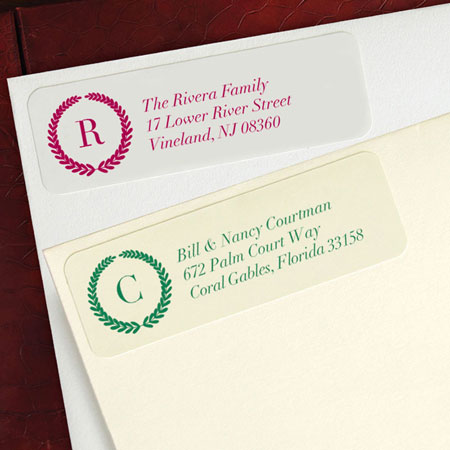 Address Labels by Rytex (Laurel Wreath)