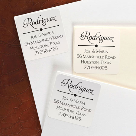 Address Labels by Rytex (Signet Bar)