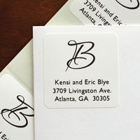 Rytex - Solid Signet Address Labels (Square)