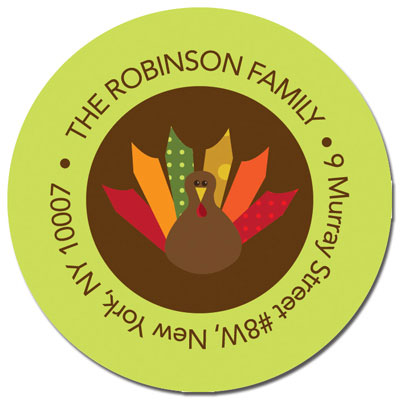 Spark & Spark Return Address Labels (A Thanksgiving Wish)