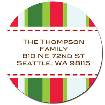 Spark & Spark Return Address Labels (Pretty Xmas Tree) Spark & Spark Return Address Labels (Pretty Xmas Tree)