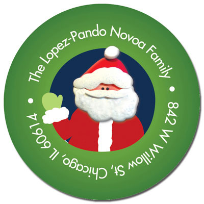 Spark & Spark Return Address Labels (Santa's Here With Gifts) Spark & Spark Return Address Labels (Santa's Here With Gifts)