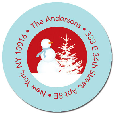 Spark & Spark Return Address Labels (Snowy Day - Khaki) Spark & Spark Return Address Labels (Snowy Day - Khaki)