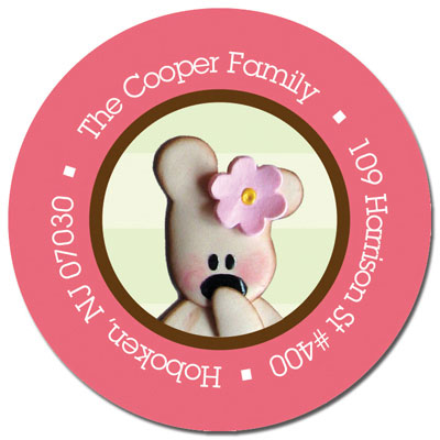 Spark & Spark Return Address Labels (Cute Teddy Bear)