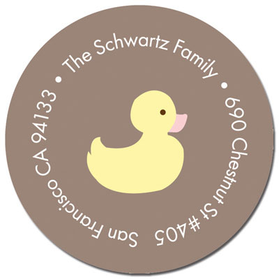 Spark & Spark Return Address Labels (Little Duckie)