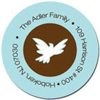 Spark & Spark Return Address Labels (Dove Of Peace)