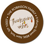 Spark & Spark Return Address Labels (Thanksgiving Wishes)