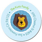 Spark & Spark Return Address Labels (Baby Circus)