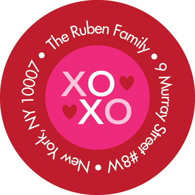 Spark & Spark Return Address Labels (Xoxo Be My Valentine)