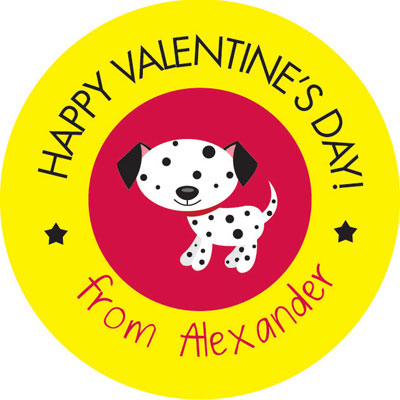 Spark & Spark Return Address Labels (A Patchy Valentine's Day)