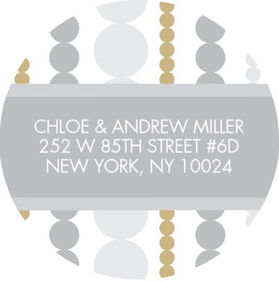 Spark & Spark Return Address Labels (Luxe Circles) Spark & Spark Return Address Labels (Luxe Circles)