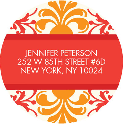 Spark & Spark Return Address Labels (Orange Mood) Spark & Spark Return Address Labels (Orange Mood)