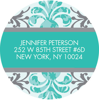 Spark & Spark Return Address Labels (Turquoise Mood) Spark & Spark Return Address Labels (Turquoise Mood)