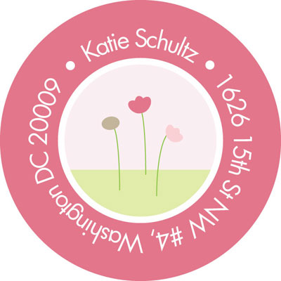 Spark & Spark Return Address Labels (Sweet Field)