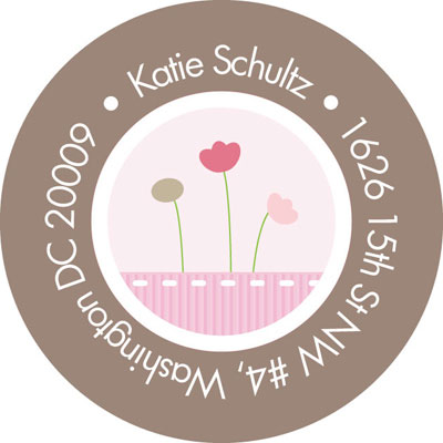 Spark & Spark Return Address Labels (Ribbons And Flowers) Spark & Spark Return Address Labels (Ribbons And Flowers)