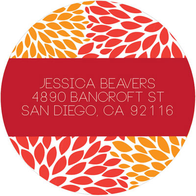 Spark & Spark Return Address Labels (Red And Bold) Spark & Spark Return Address Labels (Red And Bold)