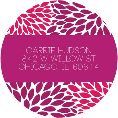 Spark & Spark Return Address Labels (Purple And Bold) Spark & Spark Return Address Labels (Purple And Bold)