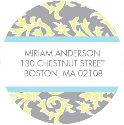 Spark & Spark Return Address Labels (Yellow Victorian Ways) Spark & Spark Return Address Labels (Yellow Victorian Ways)