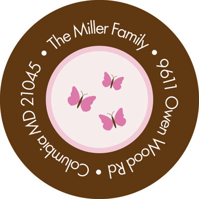 Spark & Spark Return Address Labels (Pretty Butterflies) Spark & Spark Return Address Labels (Pretty Butterflies)