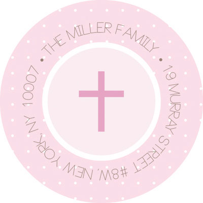Spark & Spark Return Address Labels (Medallions & Pink Dots) Spark & Spark Return Address Labels (Medallions & Pink Dots)