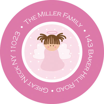 Spark & Spark Return Address Labels (Sweet Little Pink Angel) Spark & Spark Return Address Labels (Sweet Little Pink Angel)