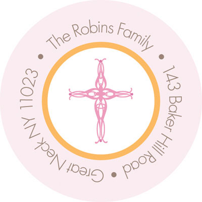 Spark & Spark Return Address Labels (Two Bold Pink Panels) Spark & Spark Return Address Labels (Two Bold Pink Panels)