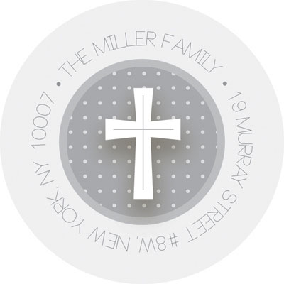 Spark & Spark Return Address Labels (Quilted Silver Cross) Spark & Spark Return Address Labels (Quilted Silver Cross)