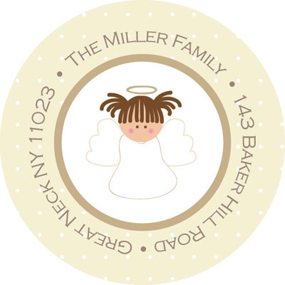 Spark & Spark Return Address Labels (Sweet Girl Angel) Spark & Spark Return Address Labels (Sweet Girl Angel)