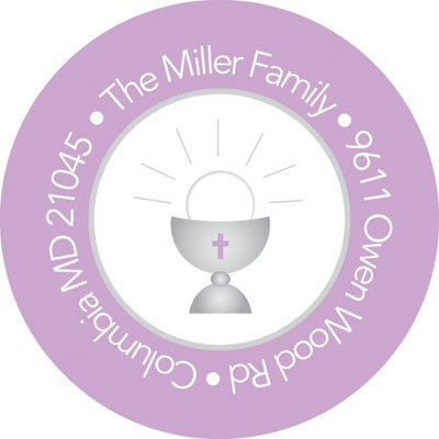 Spark & Spark Return Address Labels (Modern Lavender Communion) Spark & Spark Return Address Labels (Modern Lavender Communion)