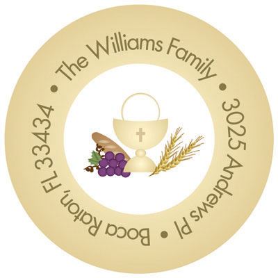 Spark & Spark Return Address Labels (Array Of Circles) Spark & Spark Return Address Labels (Array Of Circles)