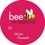 Spark & Spark Return Address Labels (Bee My Valentine)