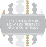 Spark & Spark Return Address Labels (Luxe Circles)