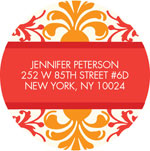 Spark & Spark Return Address Labels (Orange Mood)