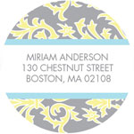 Spark & Spark Return Address Labels (Yellow Victorian Ways)