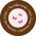 Spark & Spark Return Address Labels (Pretty Butterflies)