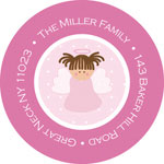 Spark & Spark Return Address Labels (Sweet Little Pink Angel)