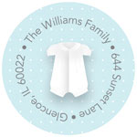 Spark & Spark Return Address Labels (A Baptism Boy Suit)