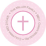 Spark & Spark Return Address Labels (Darling Pink Communion)