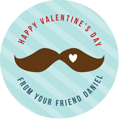 Spark & Spark Return Address Labels (Mustache Love) Spark & Spark Return Address Labels (Mustache Love)