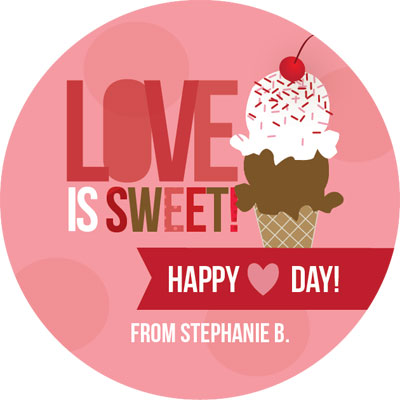 Spark & Spark Return Address Labels (Love Is Sweet)