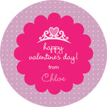 Spark & Spark Return Address Labels (Valentine's Princess)