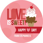 Spark & Spark Return Address Labels (Love Is Sweet)