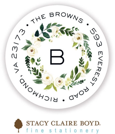 Address Labels & Gift Stickers by Stacy Claire Boyd (Petite Jardin) Address Labels & Gift Stickers by Stacy Claire Boyd (Petite Jardin)