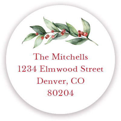 Address Labels & Gift Stickers by Stacy Claire Boyd (Berry Twig)