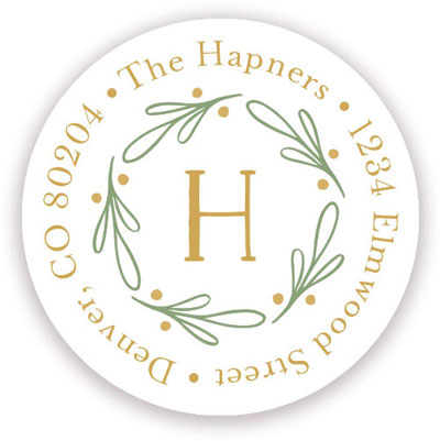 Holiday Address Labels & Gift Stickers by Stacy Claire Boyd (Sweet Joy)