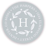 Holiday Address Labels & Gift Stickers by Stacy Claire Boyd (Soft Sprigs)
