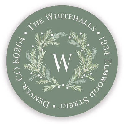 Holiday Address Labels & Gift Stickers by Stacy Claire Boyd (Rosemary Wreath) Holiday Address Labels & Gift Stickers by Stacy Claire Boyd (Rosemary Wreath)