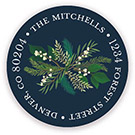 Holiday Address Labels & Gift Stickers by Stacy Claire Boyd (Bountifully Gathered)