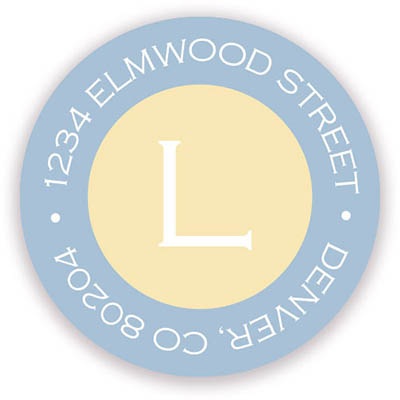 Return Address Label/Sticky by Stacy Claire Boyd - Playful Days