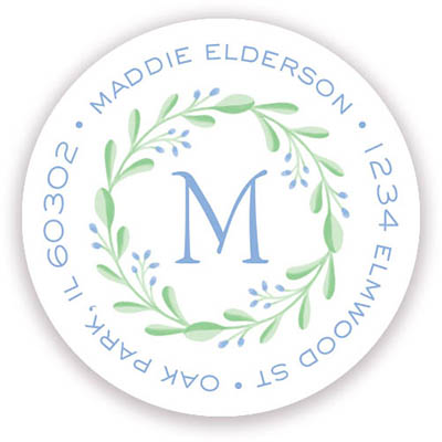 Return Address Label/Sticky by Stacy Claire Boyd - Budding Blooms